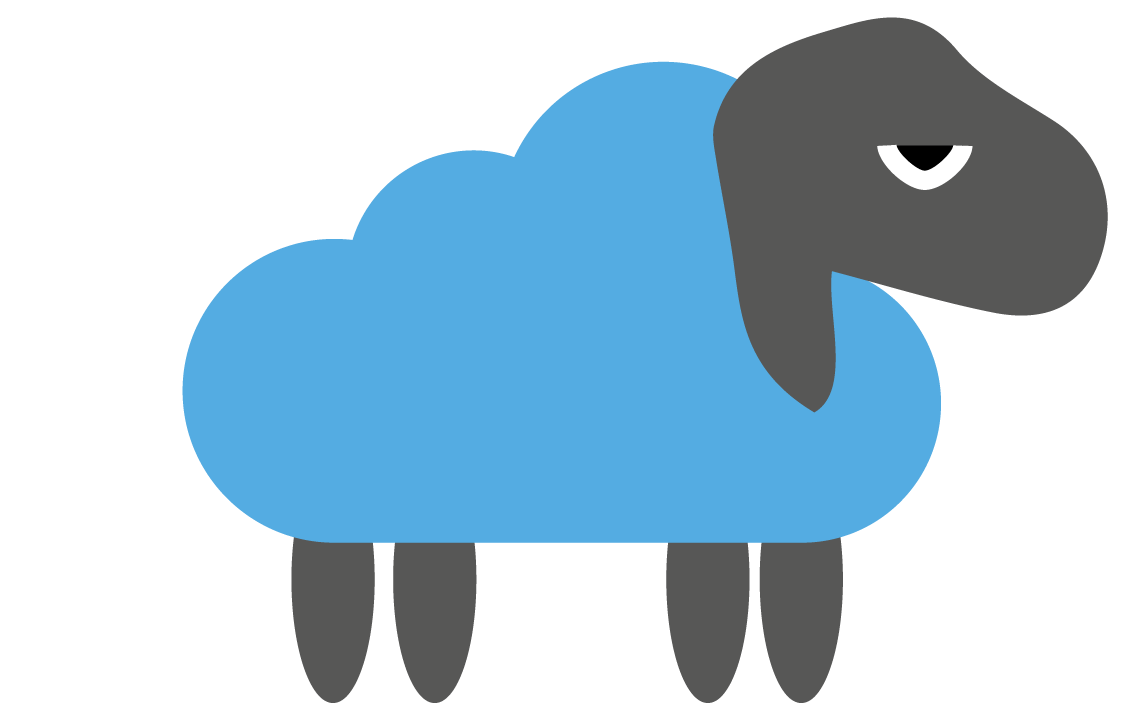 Cloudy, the grumpy Wixet sheep
